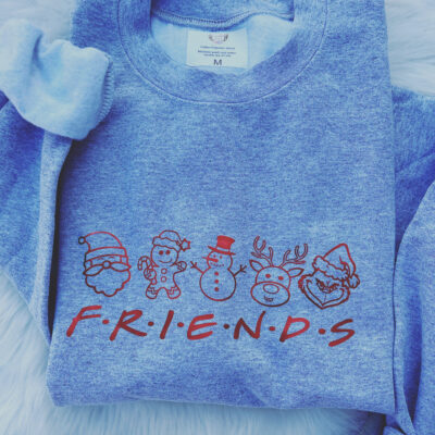 Ladies Crew Neck Sweatshirt - FRIENDS
