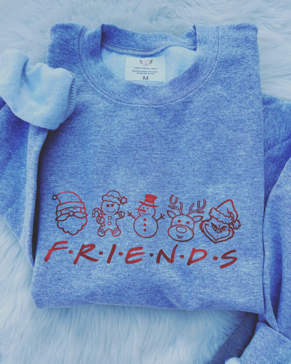 Ladies Crew Neck Sweatshirt - FRIENDS