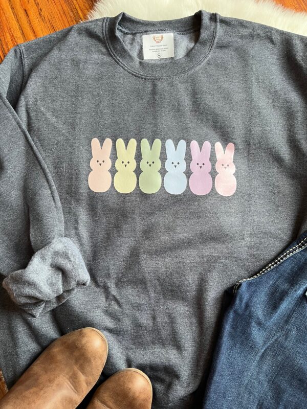 Ladies Crew Neck Sweatshirt - Peeps