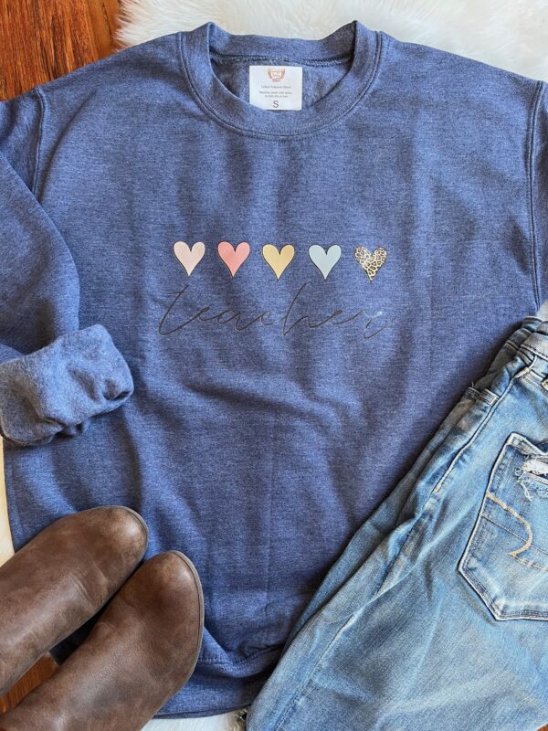 Ladies Crew Neck Sweatshirt - teacher