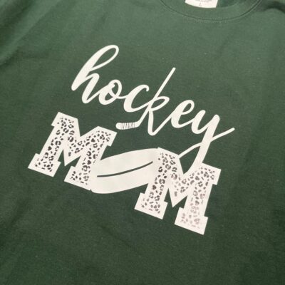 Ladies Crew Neck Sweatshirt - hockey MOM