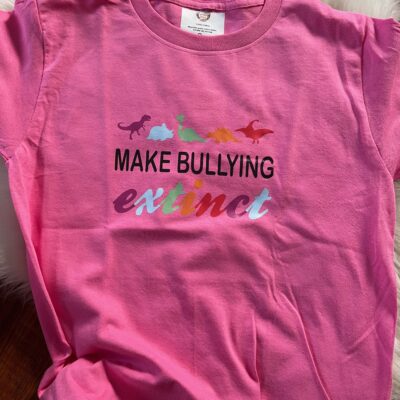 Kids T-shirt- Make bullying extinct