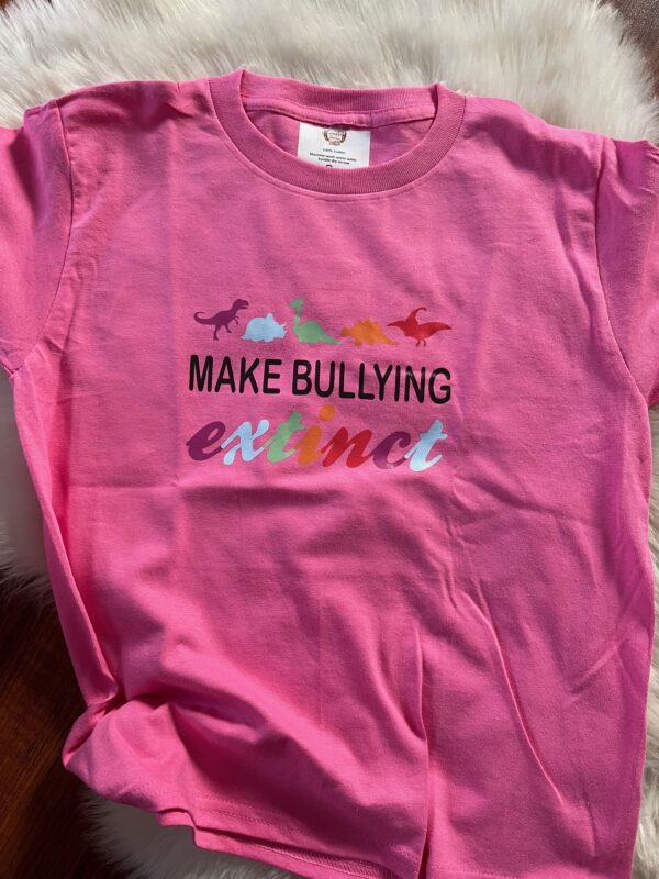 Kids T-shirt- Make bullying extinct